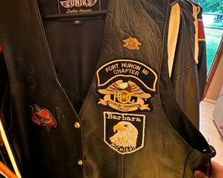 #HarleyDavidson#Leather#Vest 