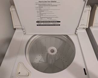 Washer inside