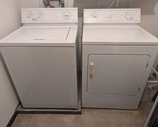 Westinghouse washer and dryer