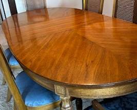 Table and Chairs Above