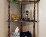 5 tier corner shelving piece