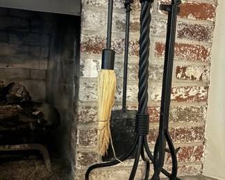 fireplace utensil set