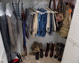 Cabela's Hunting Clothing and Gear. Many hats.  