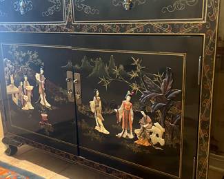 A beautiful vintage cabinet