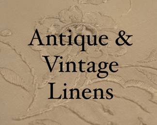 Gorgeous perfectly pressed and stored linens