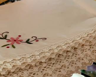 Never used French and English linens