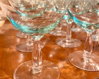 AQUAMARINE by TIFFIN circa 1940s