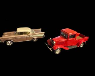 Hot Wheels Chevy Belair and 1932 Ford Coupe