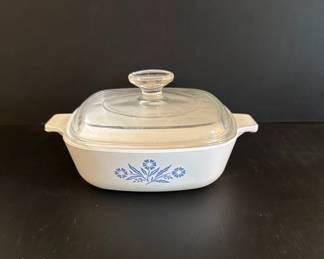 Corning Ware Corn Flower Blue Pattern