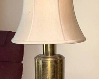 Brass lamp 