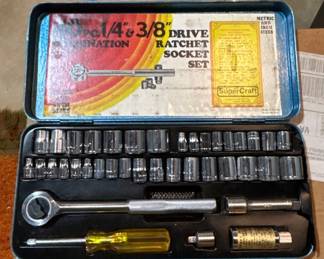 Super Craft Ratchet Socket Set