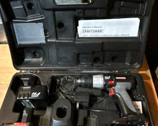 Craftsman 3.8 inch 14.4 volt cordless drill driver
