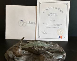 Turner Sculpture - Blue Crab