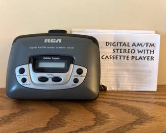 RCA Digital AM/FM Stereo with Cassette Player
