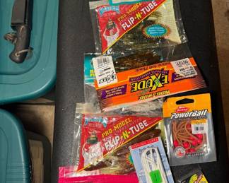 Assorted fishing gear