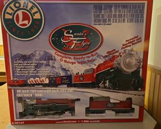 Lionel Santas Flyer Set