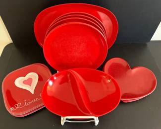 Valentines day dishes