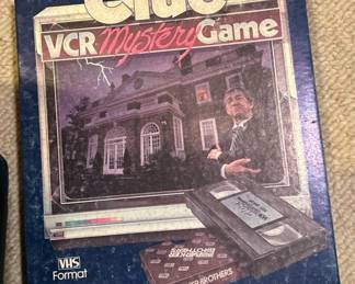 Clue VCR Mystery Game