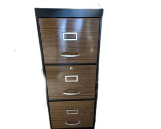 Vtg. file cabinet