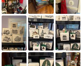 DEPT 56 VILLAGES - AWESOME CHRISTMAS DECOR