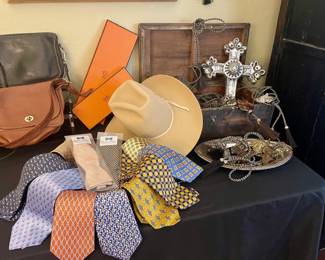 Versace, Hermes, Vineyard Vines, Faberge and Brioni silk ties