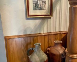 San Carlos Borromeode mission in Carmel-by-the-sea pastels by award winning artist James Bruce