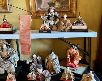 Antique Japanese dolls