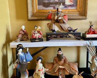 Antique Japanese dolls