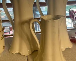 French Haviland Limoges Chocolate pots