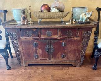 Antique Chinese solid wood Ming Dynasty style alter