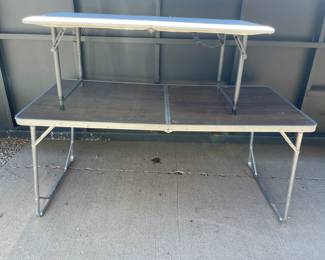 Two Portable Tables