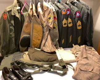 Military Clothing from Vietnam Era