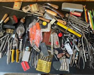 Cleaning Off The Workbench