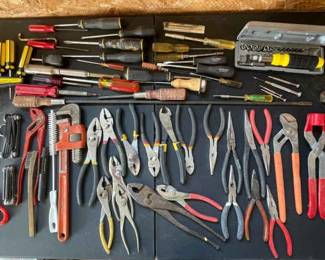 Screwdrivers, Pliers, More