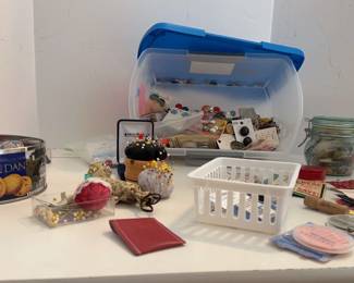 Buttons, Needles, Pins
