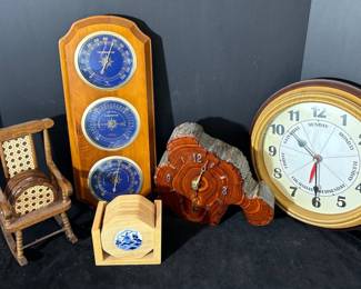 Coasters Clocks Lot