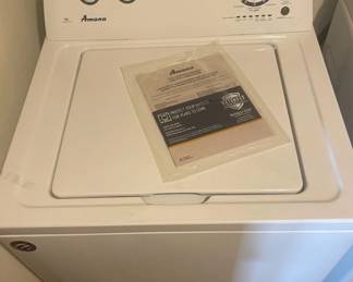 Amana HE Top Loading Washing Machine