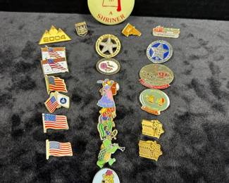 Collection of Shriner Pins
