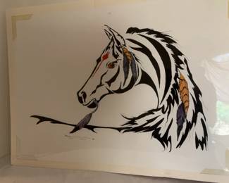 Native Artwork Sharp 1 200 Print