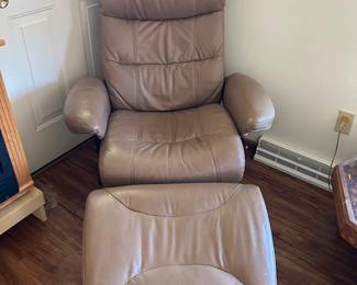 Nice Brown Leather Chair