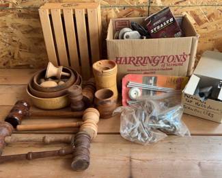 Miscellaneous Hardware Wood Lot
