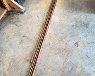 2 Tubes of Copper Piping 2 Ground Rods