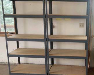 2 6 Ft Metal Shelving Units