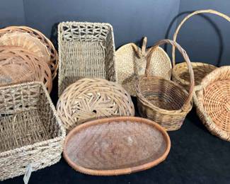 Basket Lot 10 Pieces