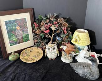 Americana Birds in Flight Piece, Authentic Print, More