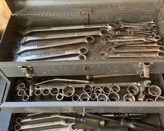 Craftsman Toolbox with Craftsman Tools