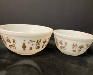 Pyrex Early American Bowls