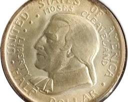 1936 Cleveland Half Dollar Coinmodified