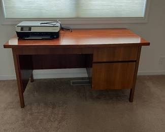 Solid wood desk made from Jarroh wood from Western Australia 