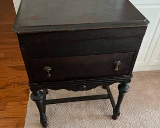 Antique sewing cabinet